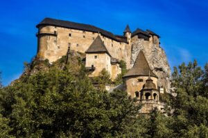 orava castle, slovakia, architecture